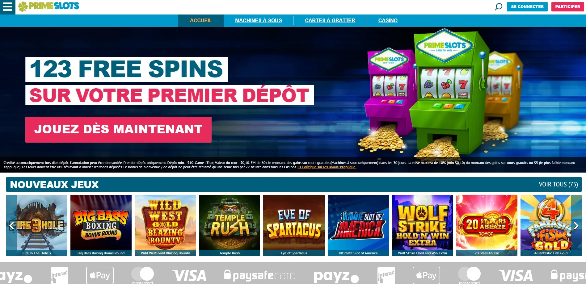 Prime Slots Casino