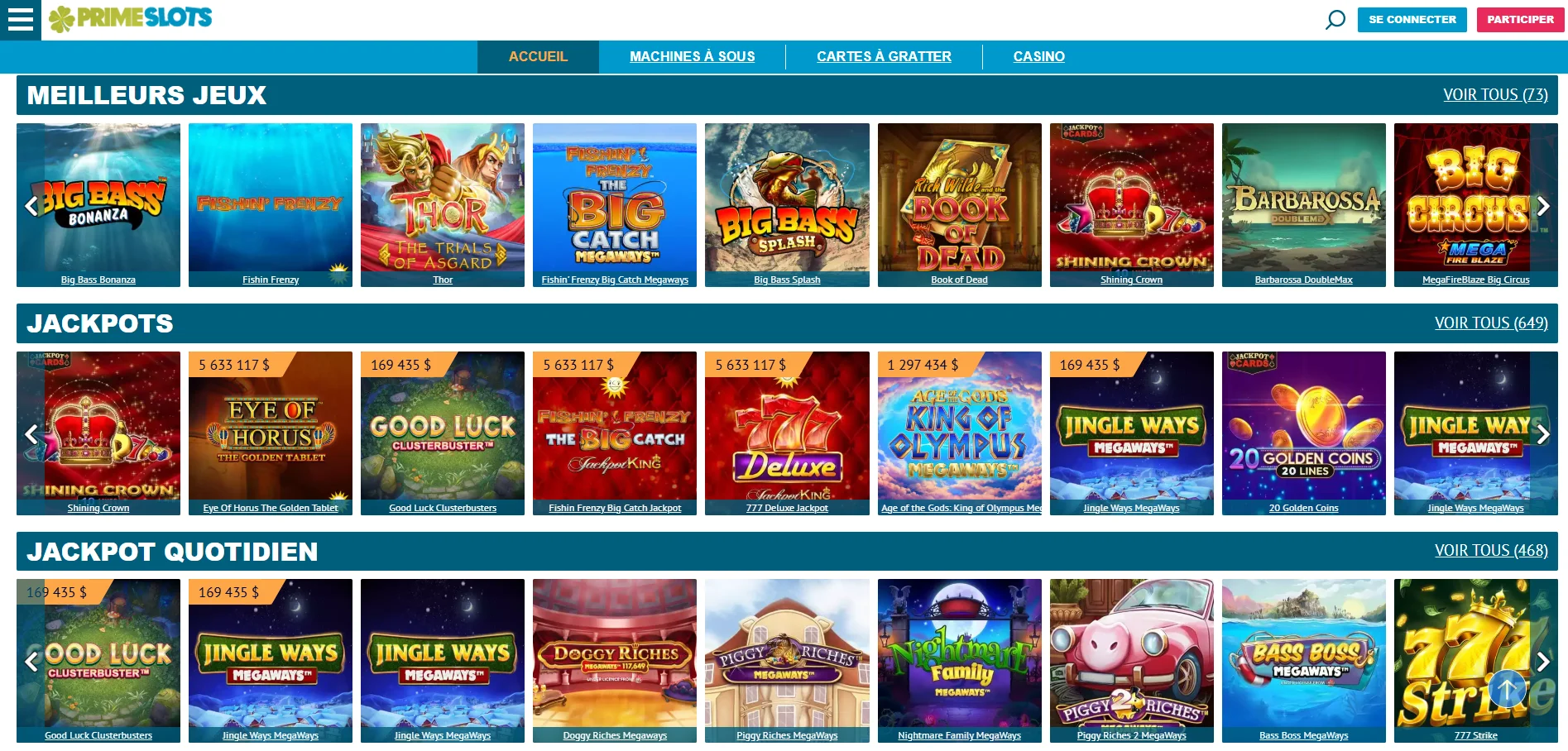 Prime Slots Casino